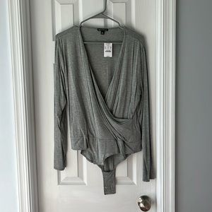 Jcrew Factory Gray Bodysuit